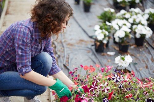 Frontline gardening team in Teddington outlining anti-slavery commitment